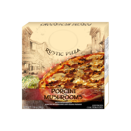 Pizza Porcini mushrooms